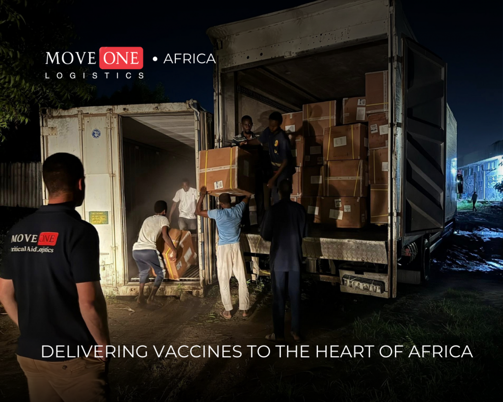 Move One Transprot Move One Delivering Vaccines to the Heart of Africa - Move One