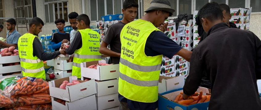 Food. Aid. Hope. Move One in Gaza.