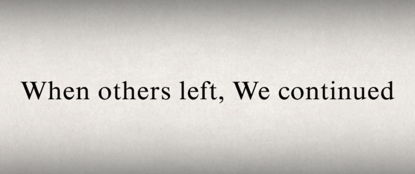 Afghanistan – When others left we continued