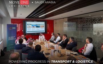 Move One at Saudi Arabia: European Chamber of Commerce Transport & Logistics Committee meeting.